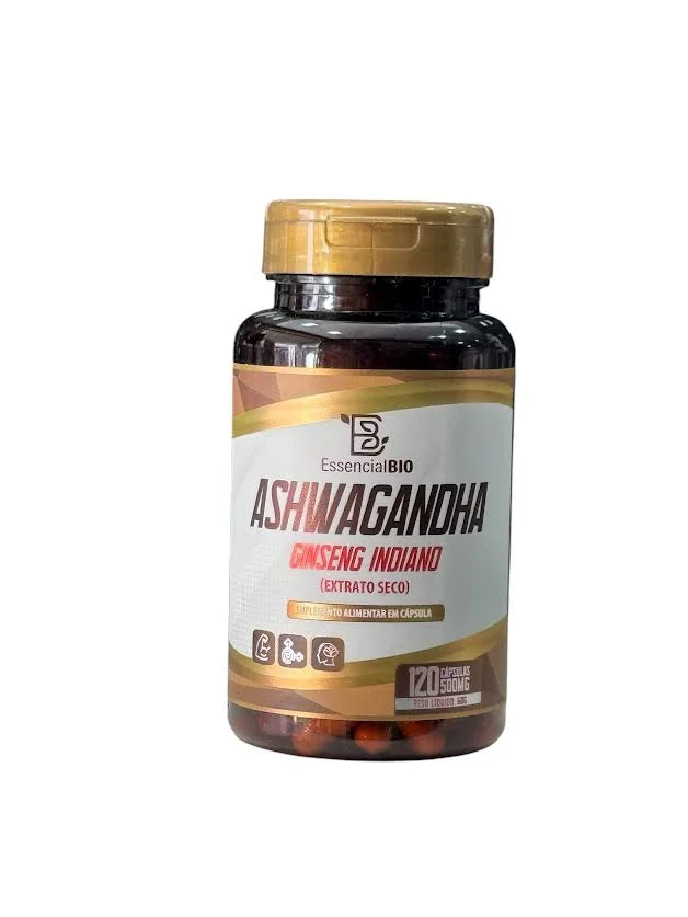 Ashwagandha - Essencial Bio 120 capsulas