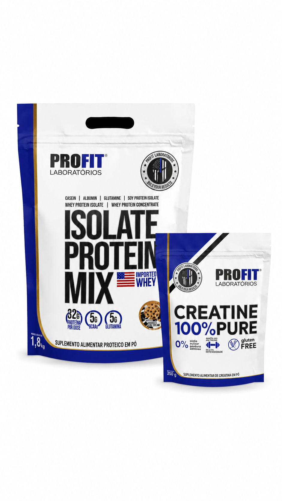 Combo Profit - Proteína Profit 1.8kg + Creatina Profit 250g