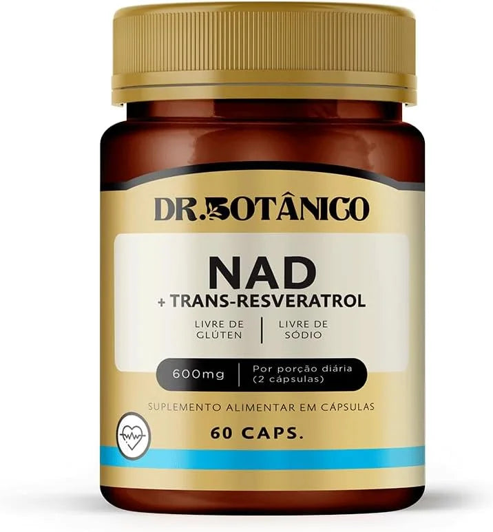 NAD+ Trans-Resveratrol Dr. Botánico – 60 cápsulas