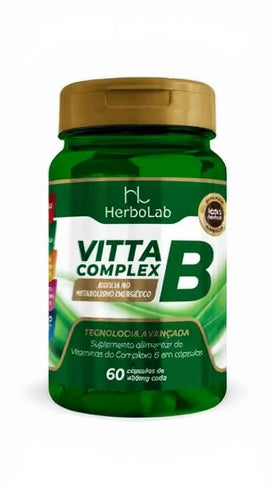 Complejo B HerboLab - 60 cápsulas