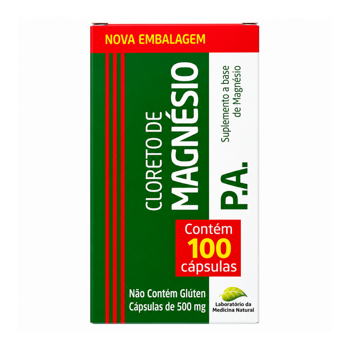 Cloreto de Magnésio P.A. – 100 Cápsulas