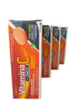 Vitamina C + Zinc Efervescentes - GeoVit (4 cajas)