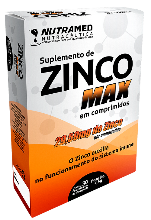 Zinc Max - 30 comprimidos