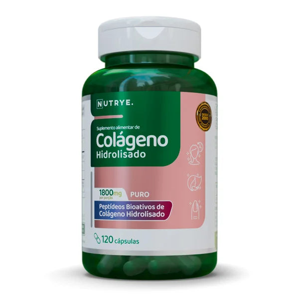 Colágeno Hidrolisado - Nutrye 120 capsulas