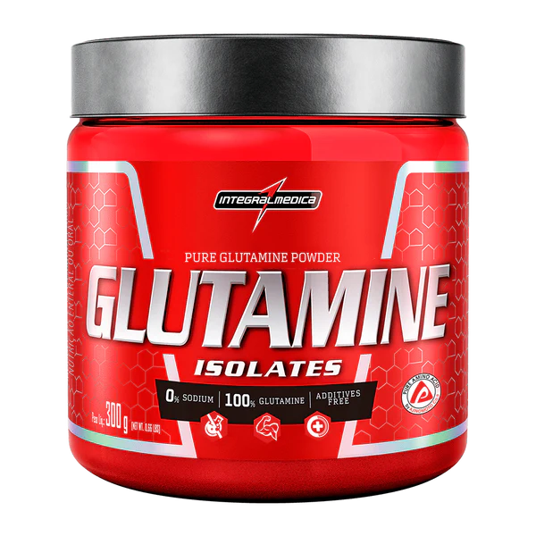 Glutamine Isolates 300g – Integralmédica