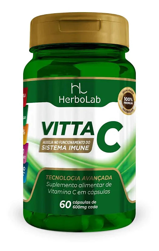 Vitamina C - HerboLab 60 capsulas