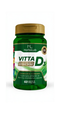 Vitamina D3 - HerboLab 60 capsulas