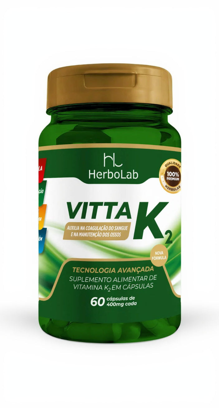 Vitamina K2 - HerboLab 60 capsulas